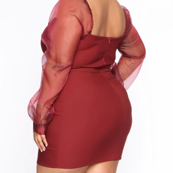 FashionNova Top Candidate Plus 3x Dress - Picture 2 of 5